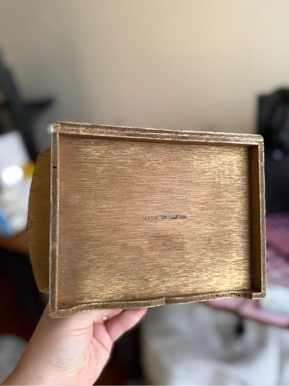 VTG “Twinkle Toes” Louis Jámbor wooden jewelry box